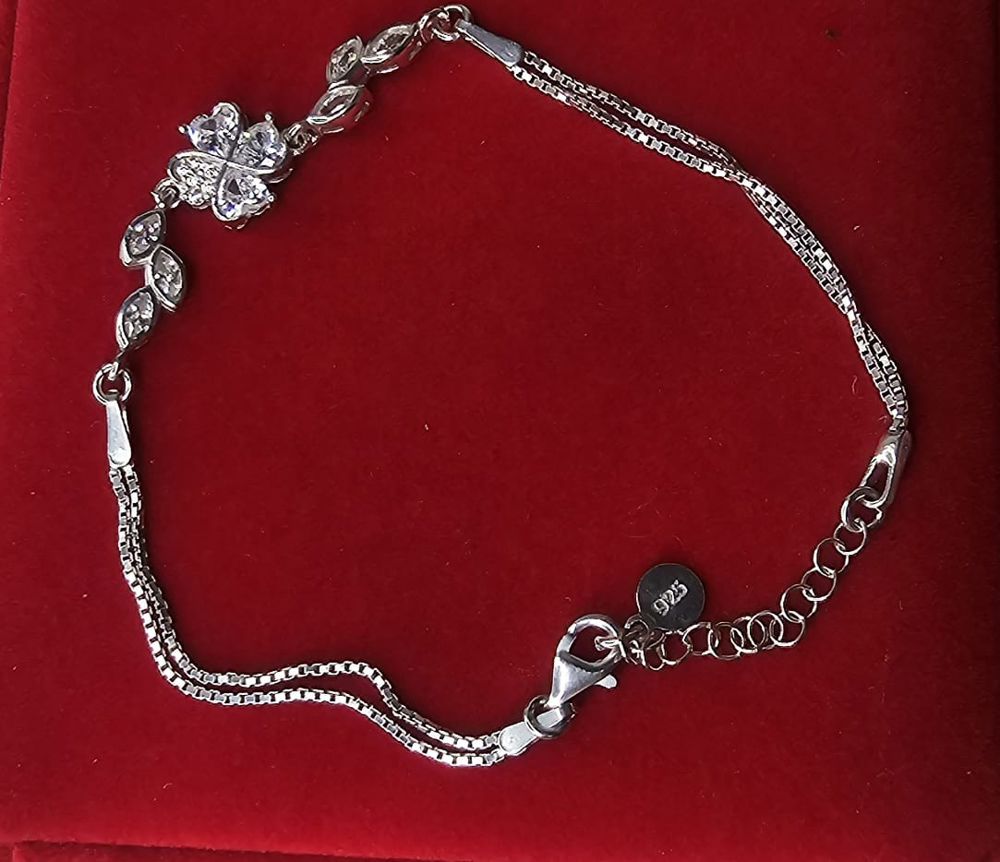 Silver bracelet with stone S925_thumbnail_0
